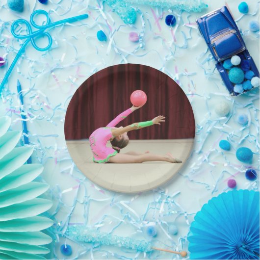 写真の体操の紙皿のパーティーの供給 ペーパープレート (パーティー)