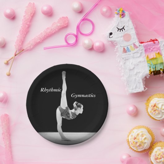 写真の体操の紙皿のパーティーの供給 ペーパープレート (パーティー)