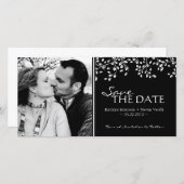 写真の保存日付の招待状 セーブザデート (正面/裏面)