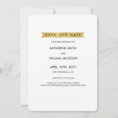 写真の保存日付|のクリスマス未来の氏および夫人 セーブザデート (裏面)