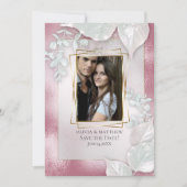 写真の保存日付 | ブルゴーニュきらめく 招待状 (正面)