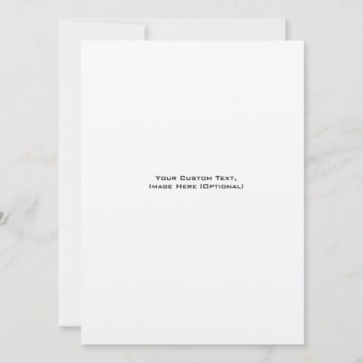 写真の保存日付 | モダンエレガントパーソナライズされた セーブザデート (裏面)