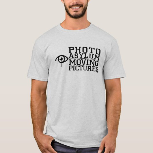 写真の保護所の動画のTシャツ Tシャツ (正面)