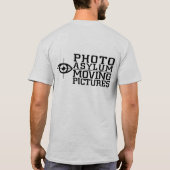 写真の保護所の動画のTシャツ Tシャツ (裏面)