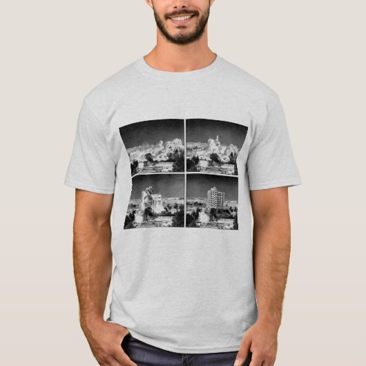 写真の保護所の動画のTシャツ Tシャツ (正面)
