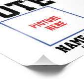 写真の個人用設定の名前の投票 フォトプリント            (角)