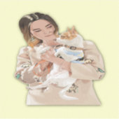 写真の個人用設定の追加 シール (正面)