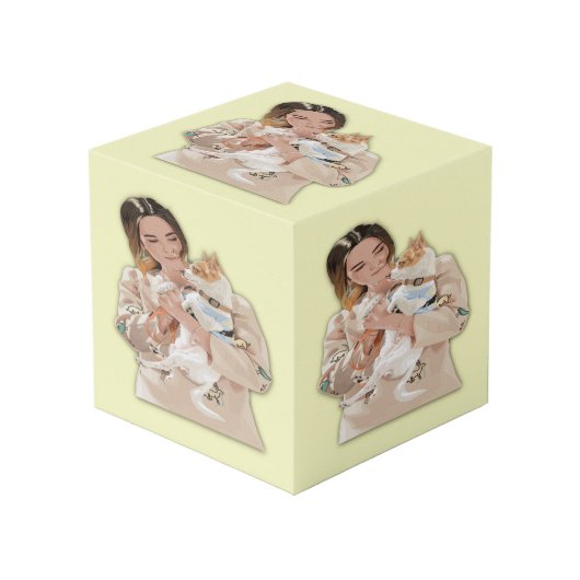 写真の個人用設定の追加 フォトキューブ (正面アングル)