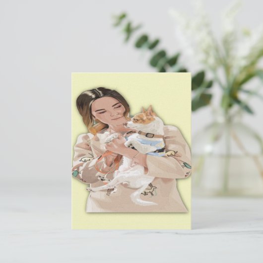 写真の個人用設定の追加 ポストカード (スタンド正面)