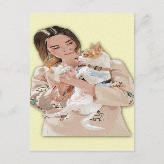 写真の個人用設定の追加 ポストカード (正面)