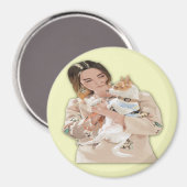 写真の個人用設定の追加 マグネット (正面/裏面)