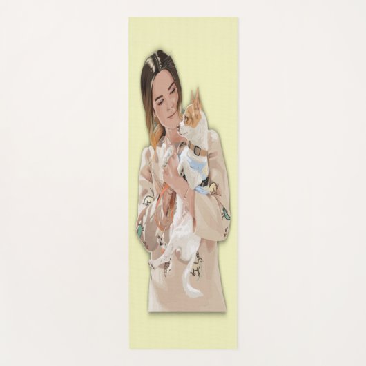 写真の個人用設定の追加 ヨガマット (正面)