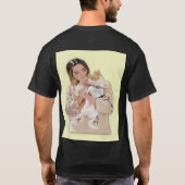 写真の個人用設定の追加 Tシャツ (裏面)