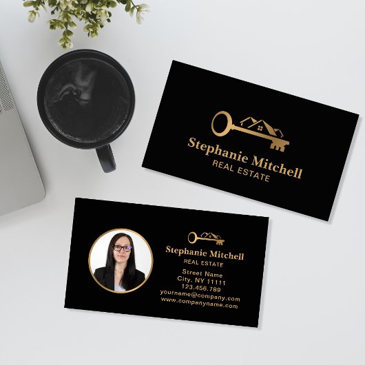 写真の入実在力写真の追加不動産仲介業者 名刺