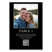 写真の共有QRコード テーブルナンバー (裏面)