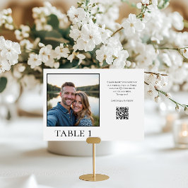 写真の共有QRコード テーブルナンバー