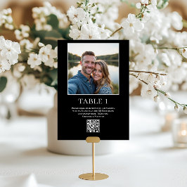 写真の共有QRコード テーブルナンバー