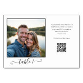 写真の共有QRコード テーブルナンバー (裏面)