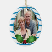 写真の円のオーナメント セラミックオーナメント (右)