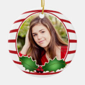 写真の円のオーナメント セラミックオーナメント (正面)