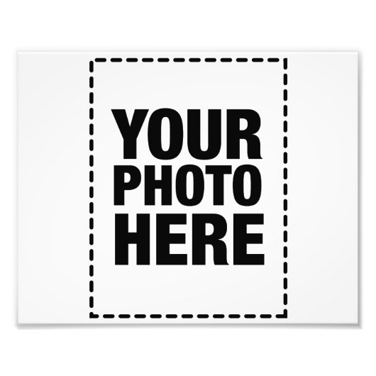 写真の再印刷 – 8x10 （横） フォトプリント            (正面)