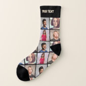 写真の写真とカスタム文字 ソックス (左外側)