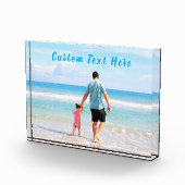 写真の写真パーソナライズされたブロックのカスタム文字 フォトブロック (右)