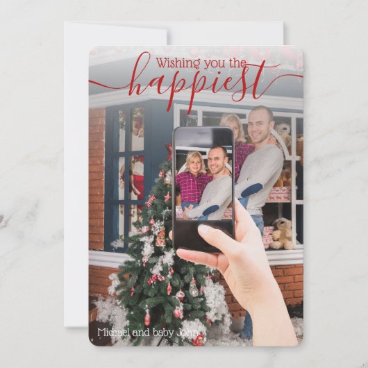 写真の写真 – セル素晴らし写真の休日の希望 (正面)