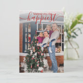 写真の写真 – セル素晴らし写真の休日の希望 招待状 (スタンド正面)