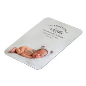 写真の分娩発表のご紹介 マグネット (左側)