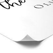 写真の前の夜エレガントは歓迎 ポスター (角)