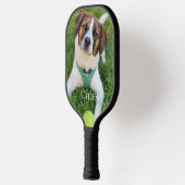 写真の前後の追加パーソナライズされた ピックルボールラケット (左)