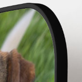 写真の前後の追加パーソナライズされた ピックルボールラケット (左詳細)