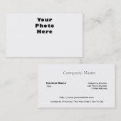 写真の前面に戻る 名刺 (正面/裏面)