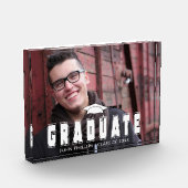 写真の卒業写真ブロックパーソナライズされたの追加 フォトブロック (左)