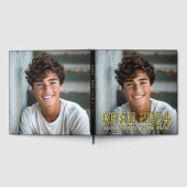 写真の卒業年号クラスまたは学校卒業 ゲストブック (全面)