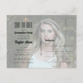 写真の卒業日を保存 ポストカード (裏面)