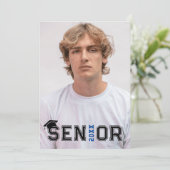 写真の卒業発表/招待状 招待状 (スタンド正面)