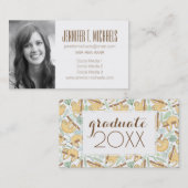 写真の卒業|のぶら下がったな怠惰 コーリングカード (正面/裏面)