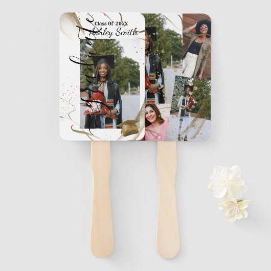 写真の卒業 ハンドファン (正面&裏面)