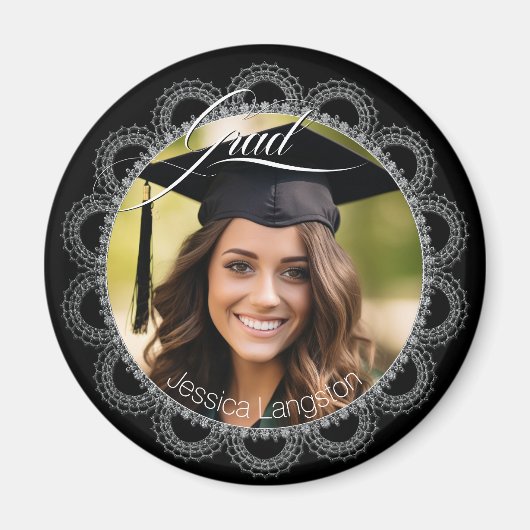 写真の卒業 マグネット (正面)