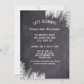 写真の卒業 招待状 (裏面)