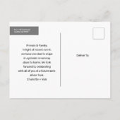 写真の取り消し日時の保存 案内ポストカード (裏面)