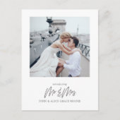 写真の取り消し葉書 ポストカード (正面)