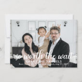 写真の取り組み発表を待つ価値がある 案内状 (正面)