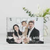 写真の取り組み発表を待つ価値がある 案内状 (スタンド正面)