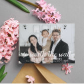 写真の取り組み発表を待つ価値がある 案内状