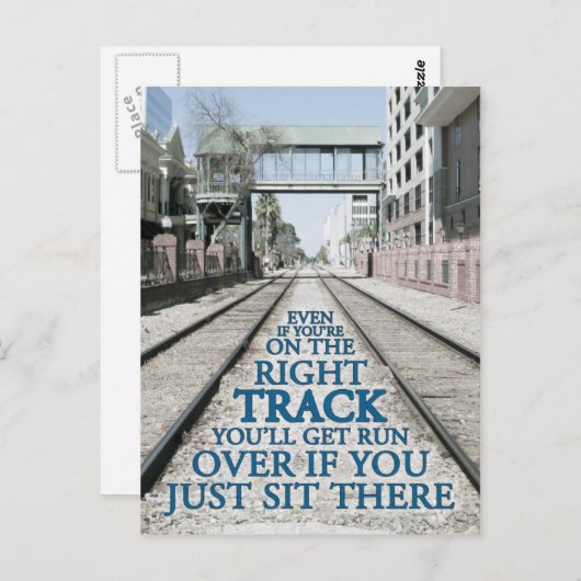 写真の右引用文 ポストカード (正面/裏面)