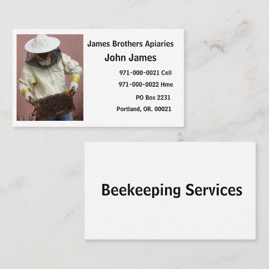 写真の名刺 名刺 (正面/裏面)