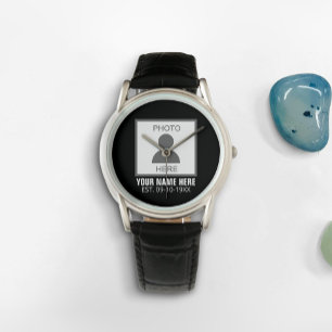 写真の名前と年齢 腕時計